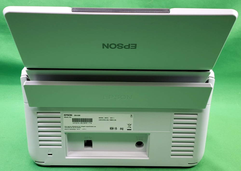 Epson DS-530 Color Duplex Document Scanner Model: J381A