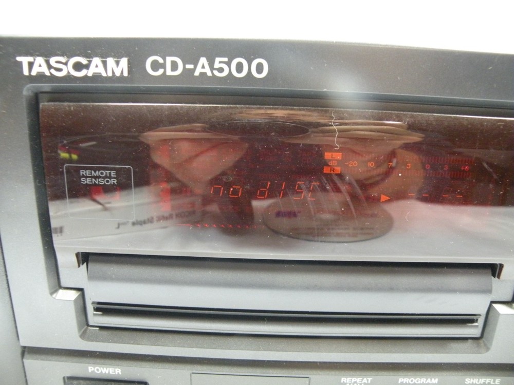Tascam CD-A500, Professional CD Cassette Deck Player. Tested Works Fine