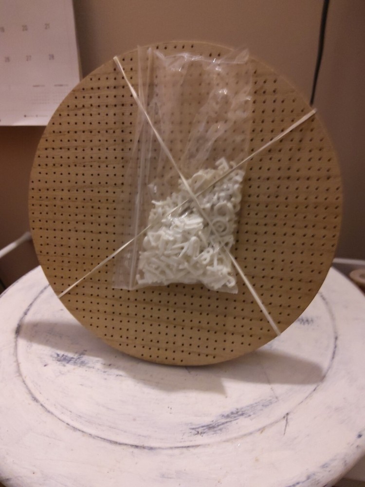 9" Wood Round Letter Board