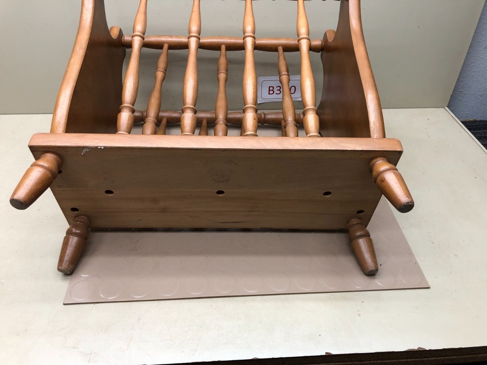 Mid-Century Modern Wood Magazine Rack - Japan