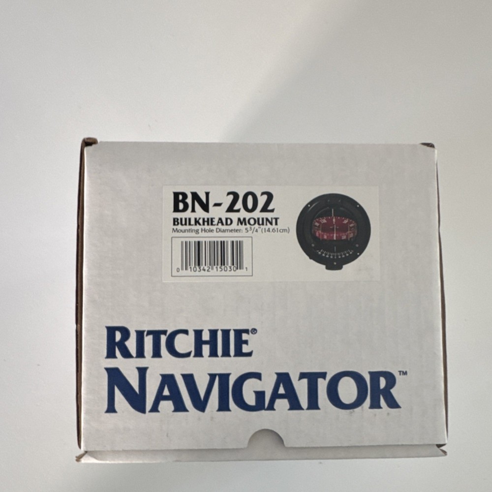 Ritchie Compass, Bulkhead, 4.5" Combi W/ Inclin. BN-202