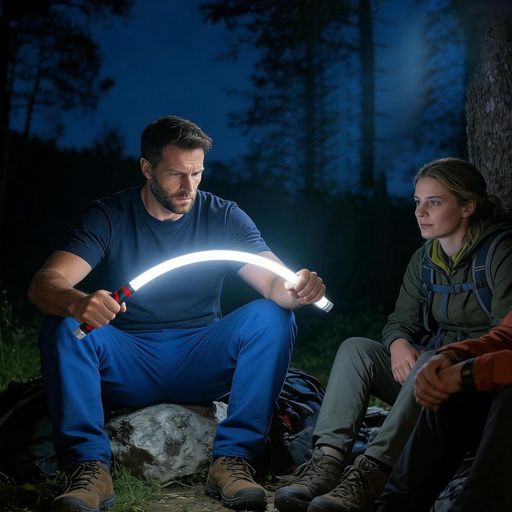 LED Flashlight 3-Mode Bendable Waterproof Professional Bright LED