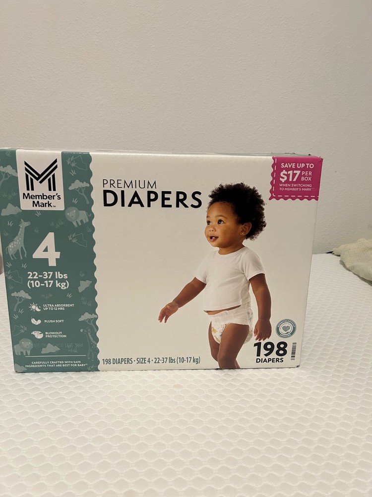 diaper member mark