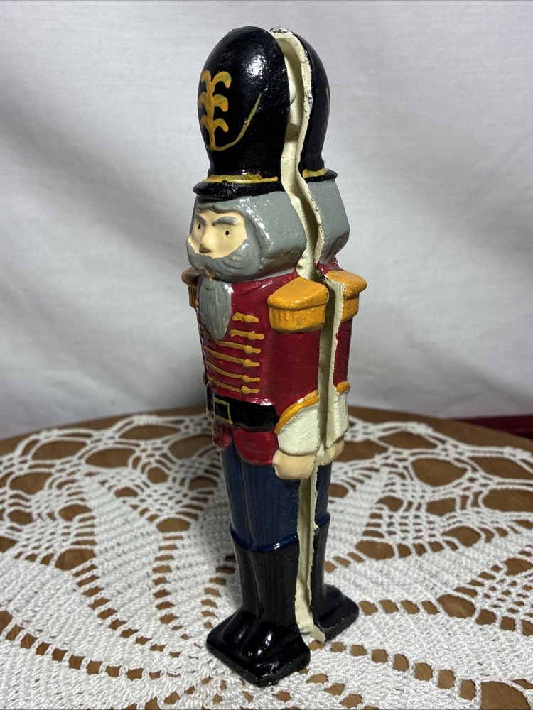Vintage Nutcracker Toy soldier Cast Iron