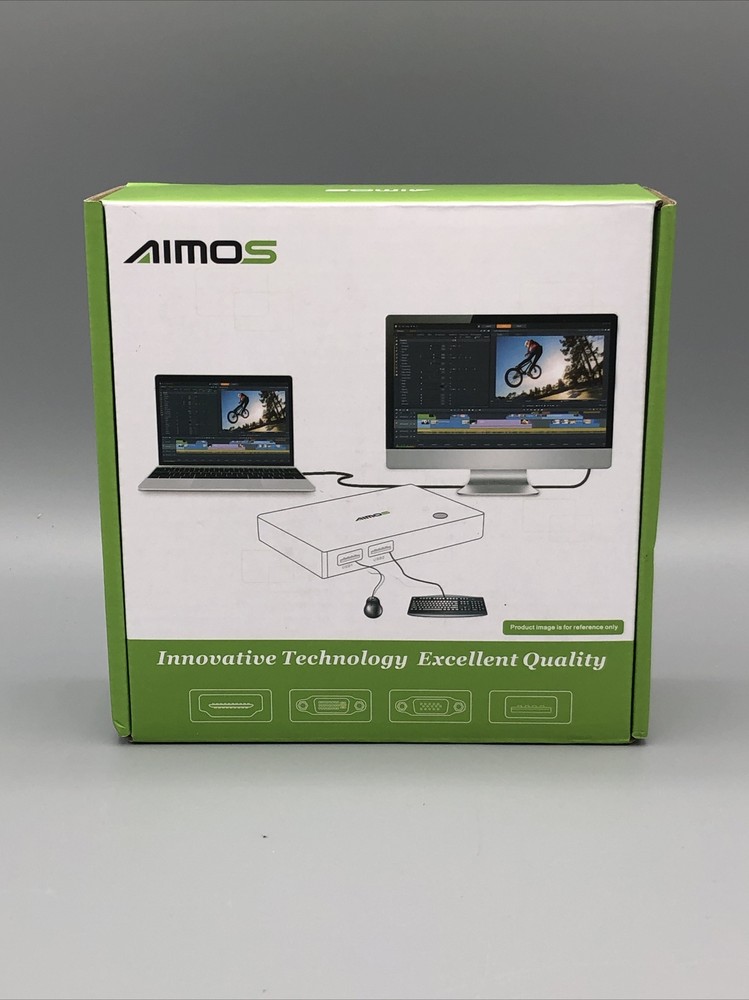 Aimos 2 port HDMI KVM SWITCH for 4K