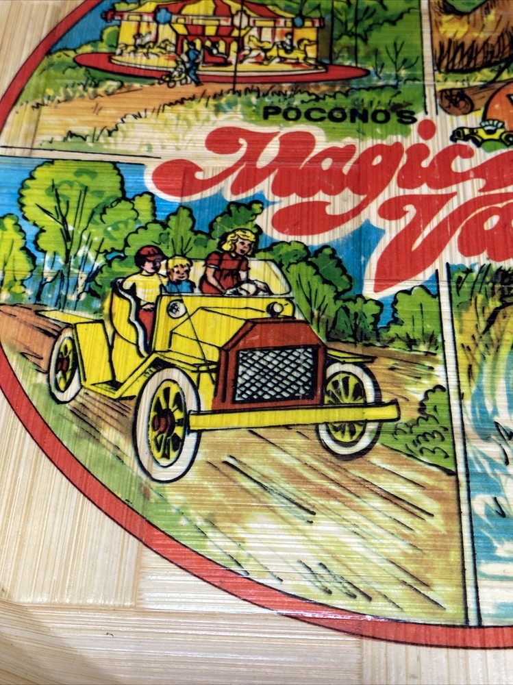 Vintage Poconos Magic Valley 13 inch Tray