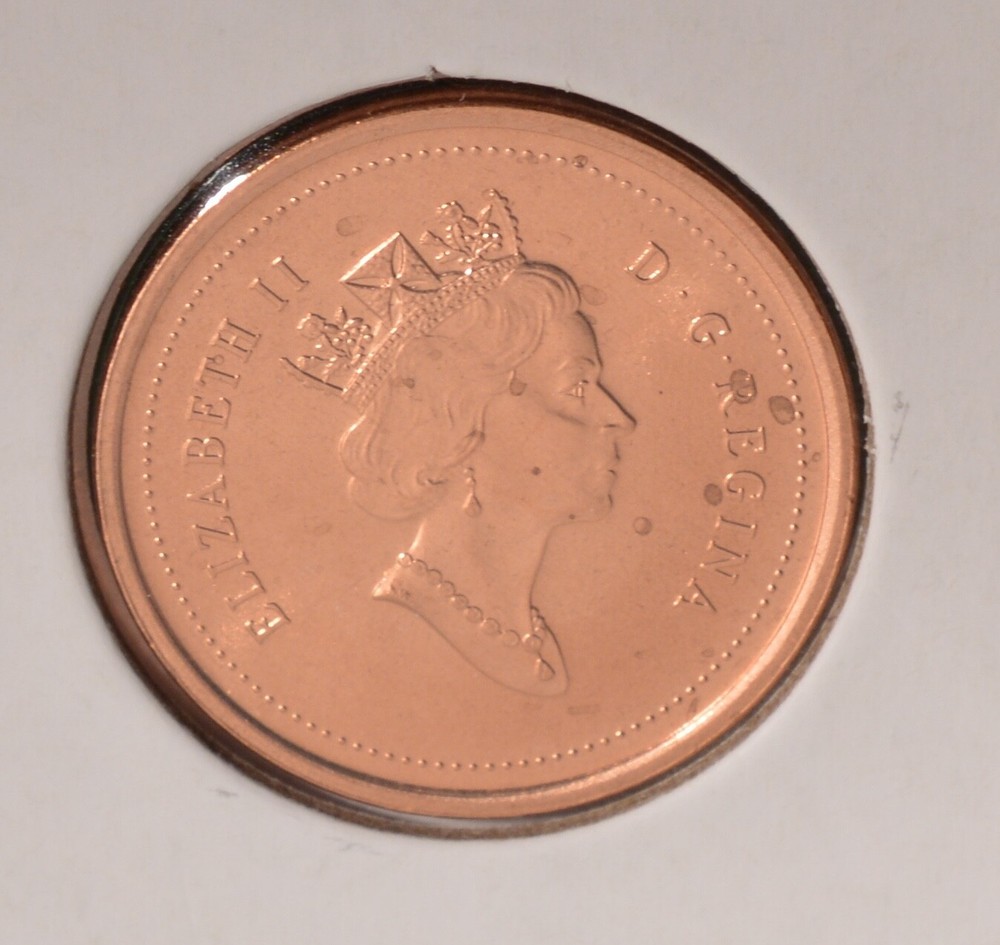 2000 - NON Magnetic - Brilliant Uncirculated Penny