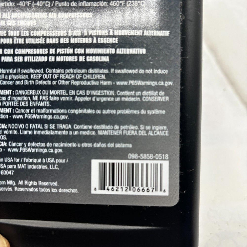 Air Compressor Maintenance Kit 84503 , fits compressor 75711 ⭐