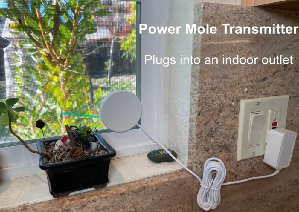 Power Mole - Wireless Power Through Windows for USB Cameras, Lights and More!