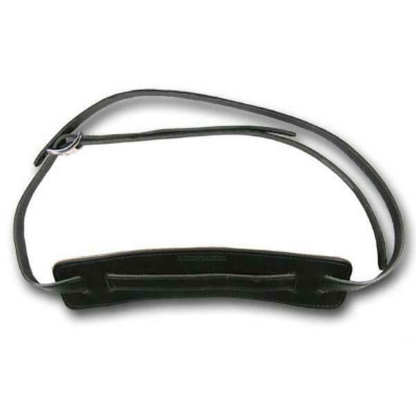 Rickenbacker Vintage Leather Strap, Black