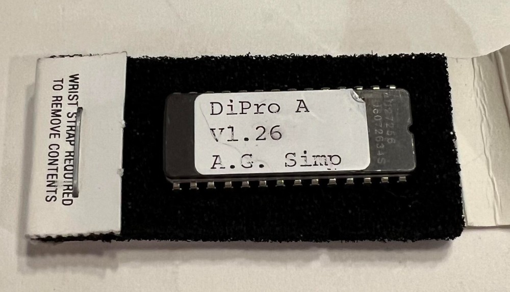SEMTROINCS DATA INSTRUMENTS CHIPS TRIP DATA HANDLER DIPRO A V1 26 AG SIMP