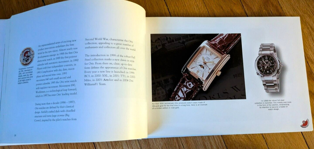 Oris 100 Years - 2005/2006 Watch Catalog