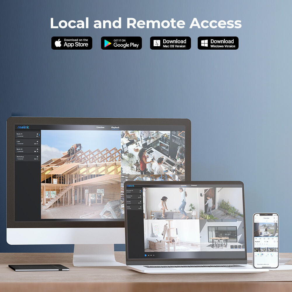 Reolink 16MP 36 Channel Network Video Recorder NVR for Security Camera System