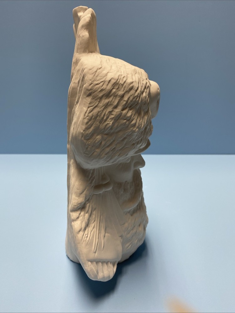 Ceramic Bisque Mountain Man Ready To Paint