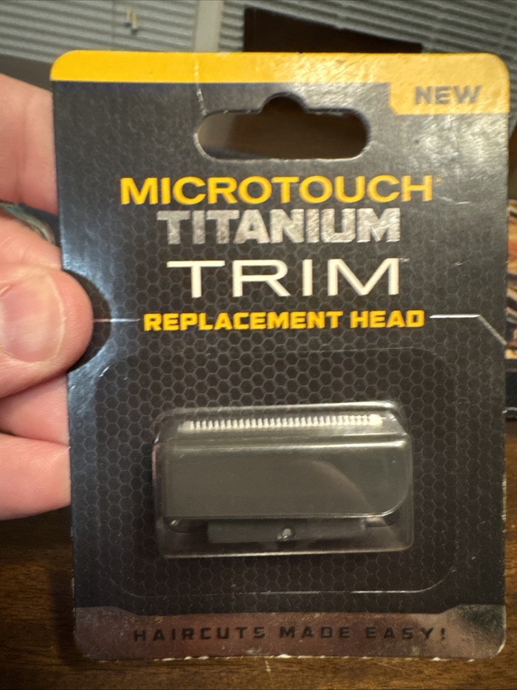 Microtouch Titanium TRIM Replacement Head New and Sealed