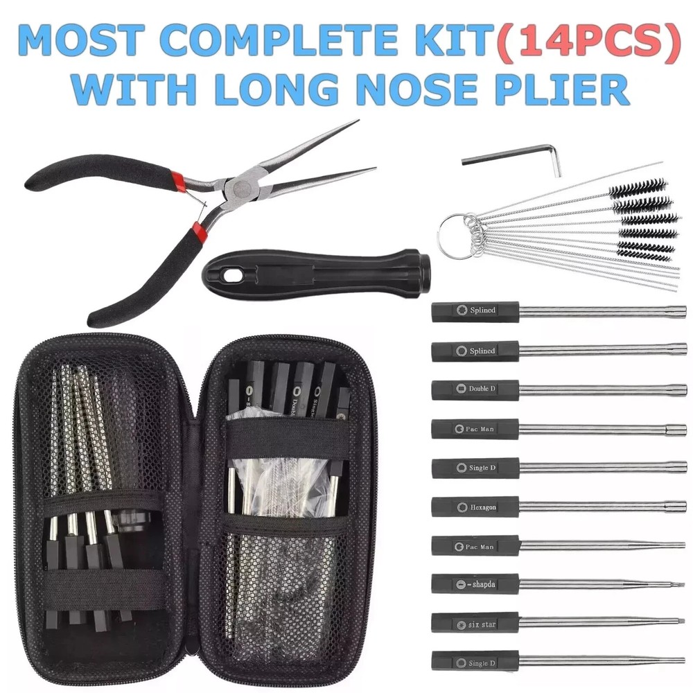 14pcs Carburetor Adjustment Carb Tune up Adjusting Small Engine + Tool Kit New