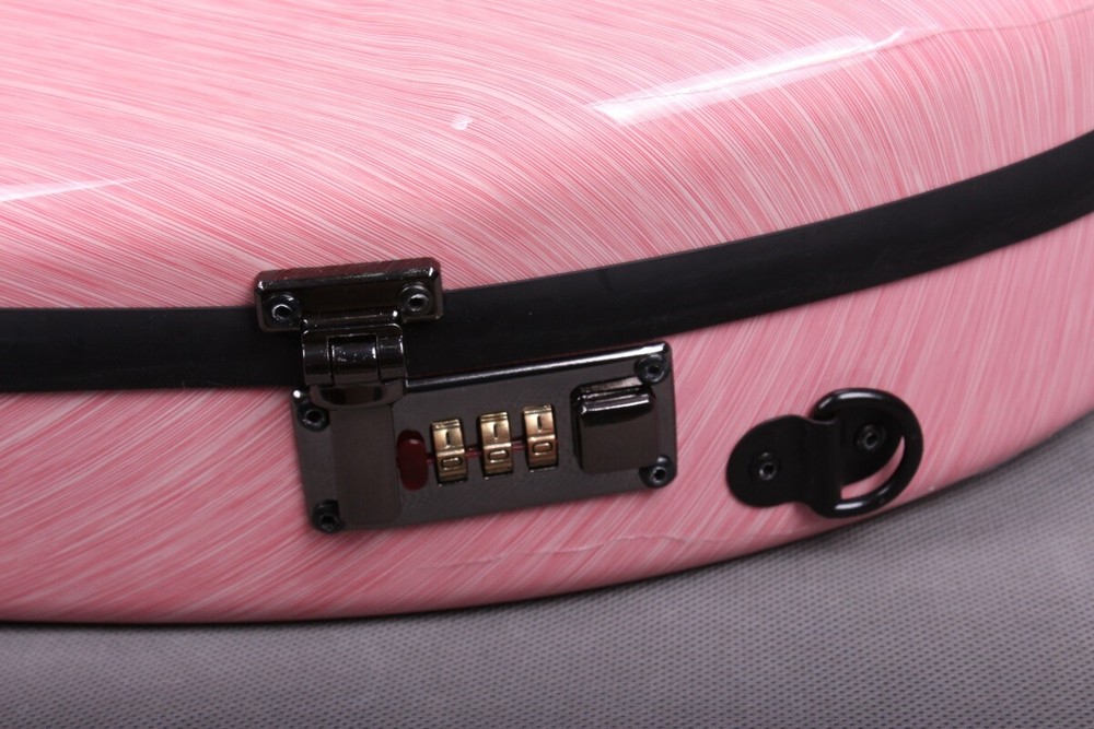 Violin case 4/4 Carbon Fiber Violin Box Strong Light with Strap & Code Lock