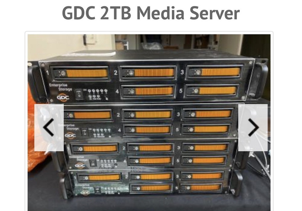 GDC TECHNOLOGY MEDIA SERVER PSD-3000-U2 3* 2TB