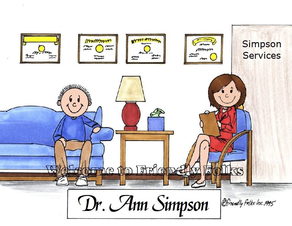 Personalized Psychologist Picture - Makes a great gift!
