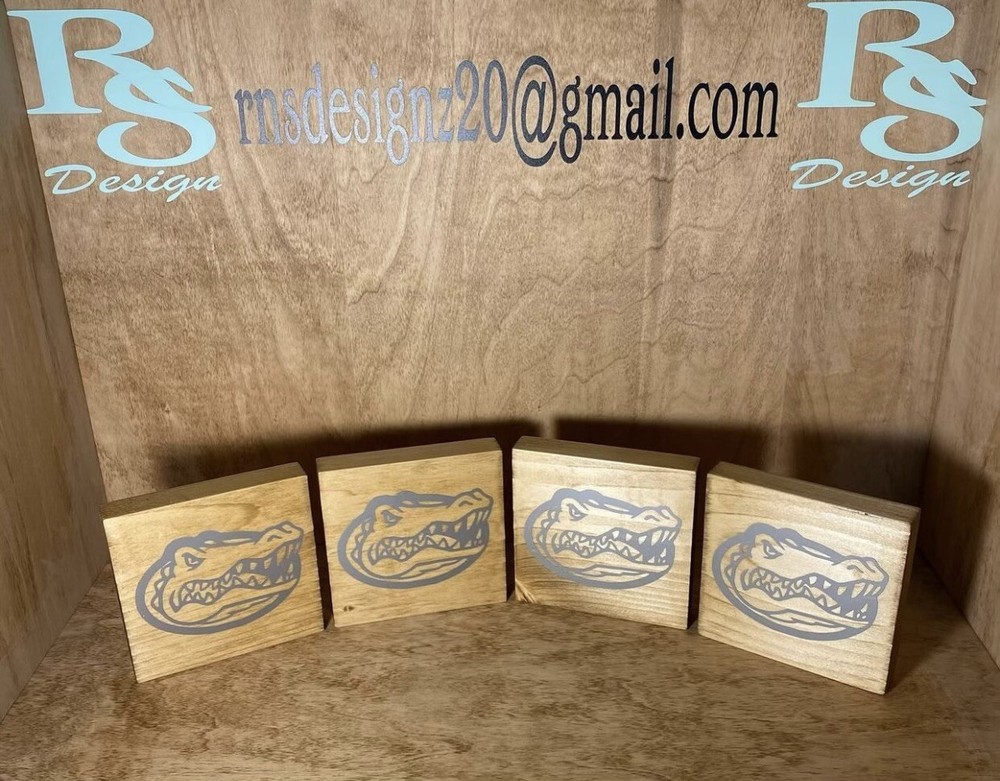 SEC TEAM COASTERS. SET OF 4