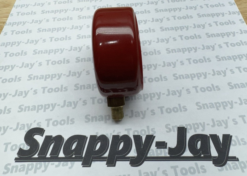 Snap-on Tools NEW 300PSI REPLACEMENT Compression Gauge WITH RED BOOT EEPV5-300G