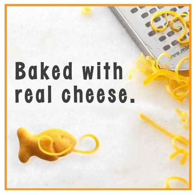 Goldfish Real Cheddar Crackers, 200g (2 Pack)