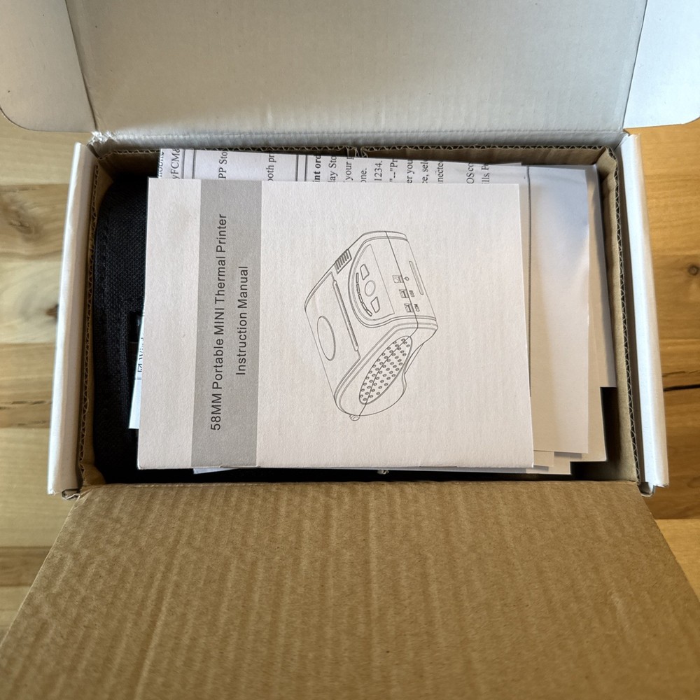 MUNBYN POS Receipt Printer Android Bluetooth Mobile Wireless 58mm IMP001 Series