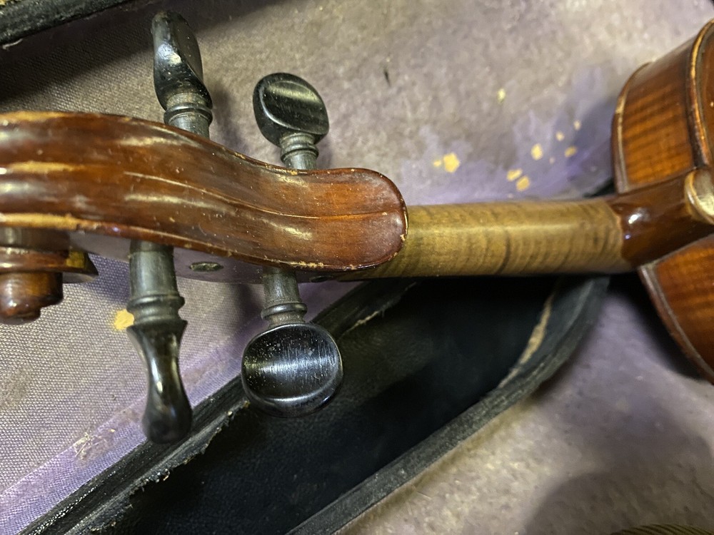 Eduard Reichert Antique Violin,needs work