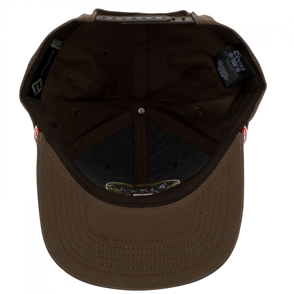 Coors Banquet Rodeo Embroidered Felt Patch Hat Multi-Color