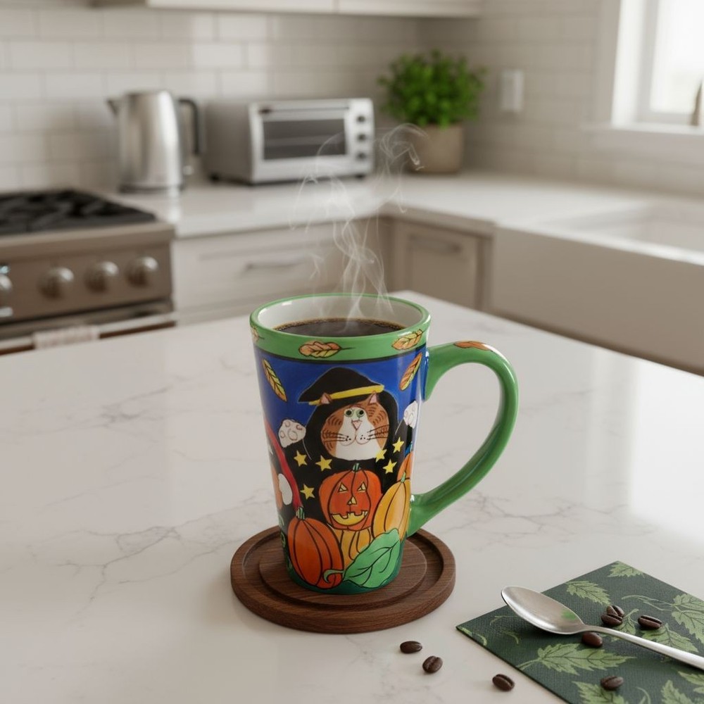 CATZILIA Halloween Mug 6" 2002