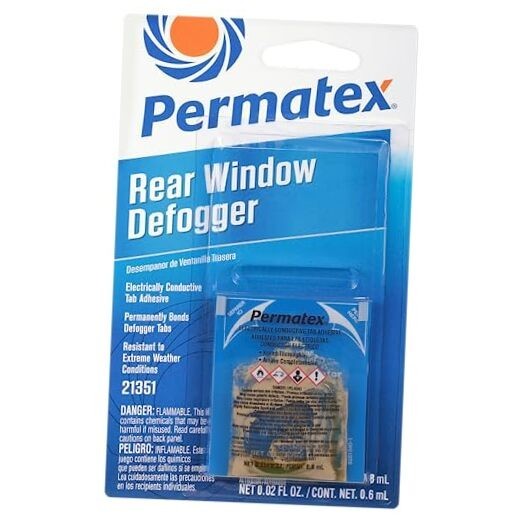 21351-Electrically Conductive Rear Window Defogger Tab Adhesive-Single-Unit