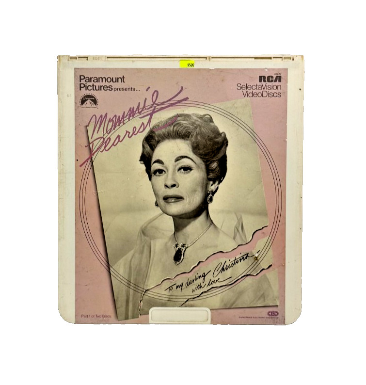 Mommie Dearest (1981) RCA Laserdisk CED Videodisc (Disc #1 Only)