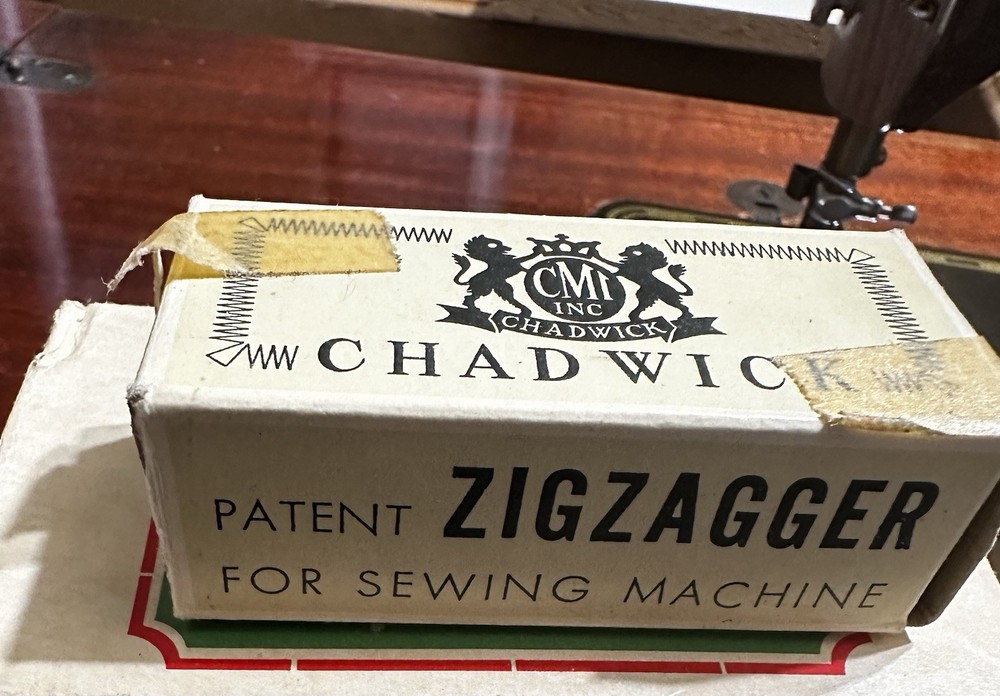 Singer 201-2 Centennial Sewing Machine, Original Green Manual, Accessories