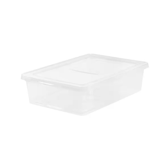 28 Qt. Storage Box, Clear