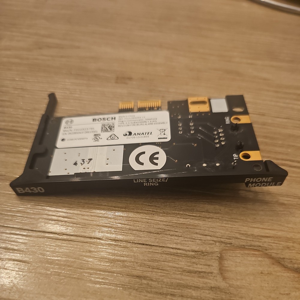 Bosch B430 Plug-In PSTN Telephone Communicator Module - Used