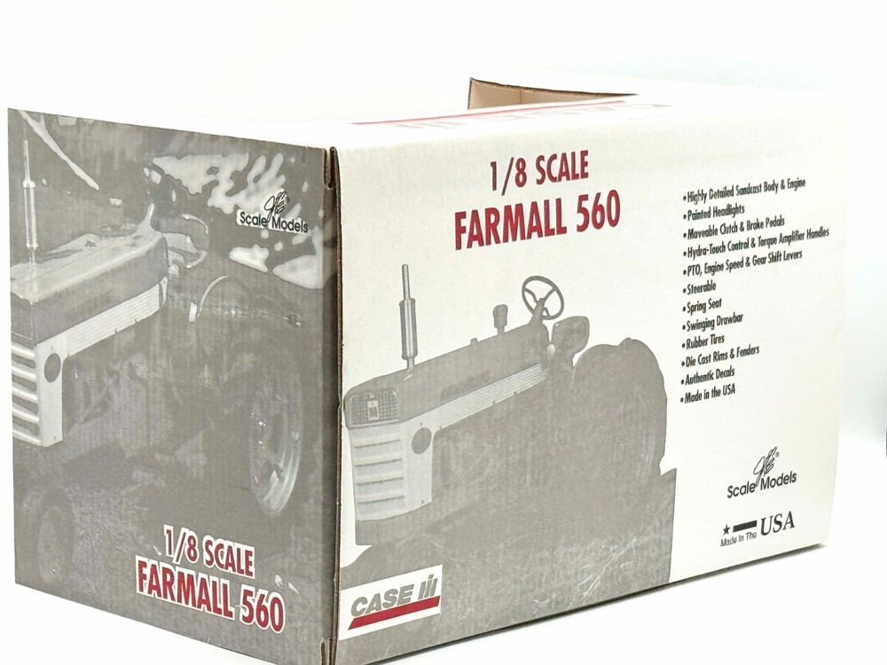 1/8 Farmall 560 Narrow Front