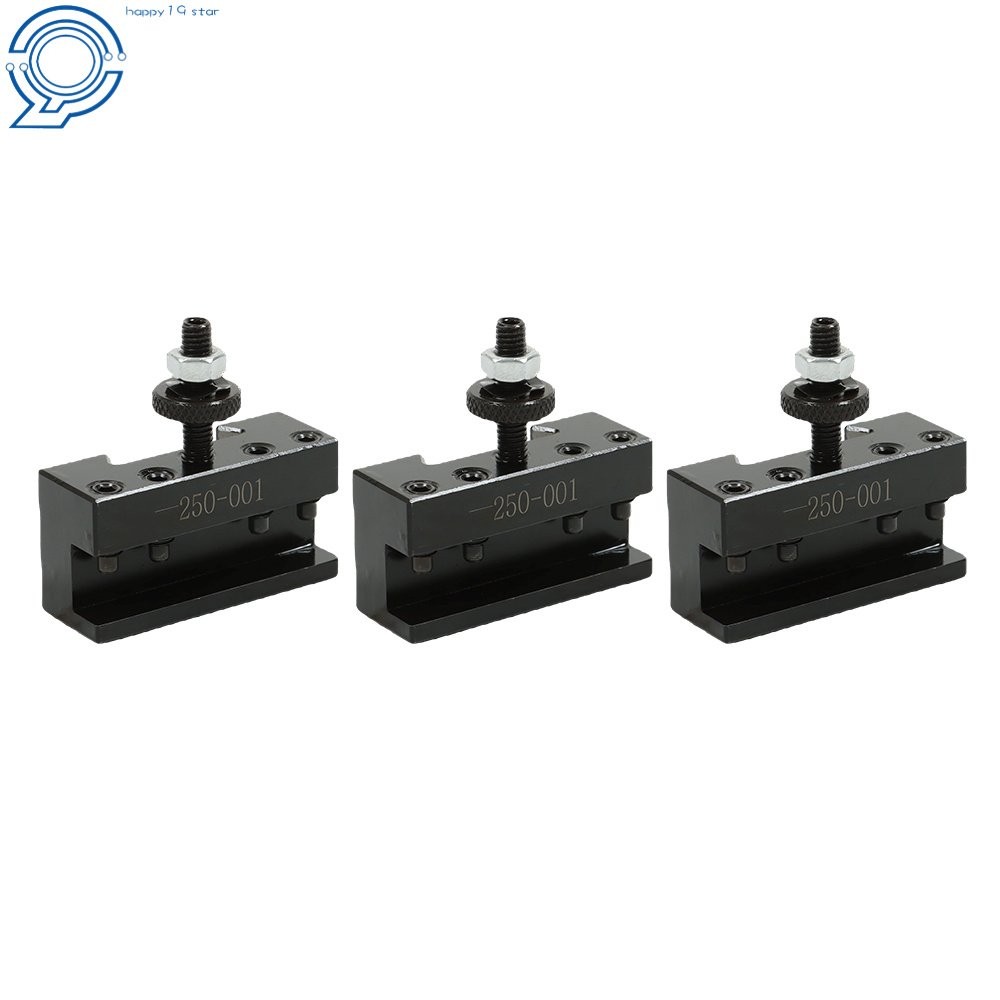 3 pack Quick Change Turning & Facing Lathe Tool Post Holder 250-001 OXA #1
