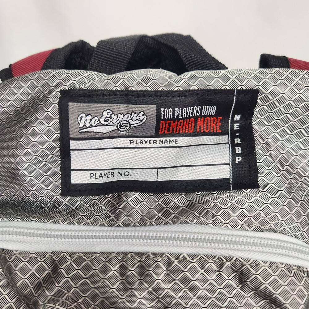 Baseball Softball Coaching Backpack Bat Bag "No Errors" ROYAL New w/ Tags *Read