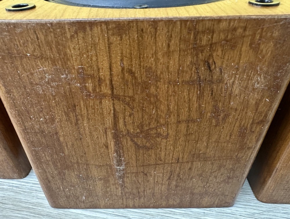 VINTAGE Source Technology Bookshelf Speakers Pair -Tested Works Great