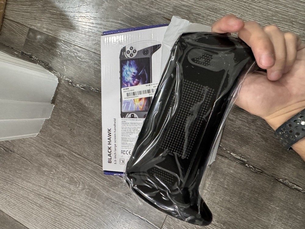 Black Hawk 5.5 - Inch Large Screen Handheld Video Game Console NEW