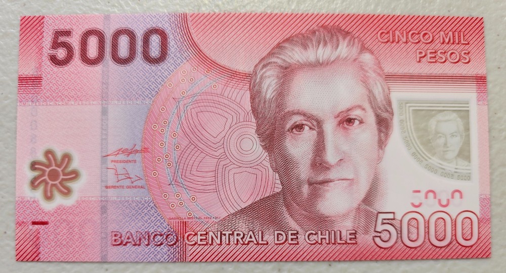 Chile 5000 Pesos 2009 Unc