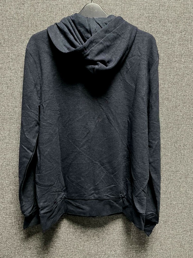 H&M Navy Hooded Jacket Medium TD022 GG 14
