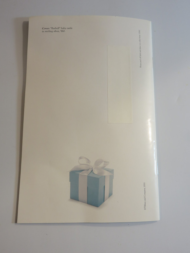 Tiffany & Co. ~ Gift Selections 2000 Catalog