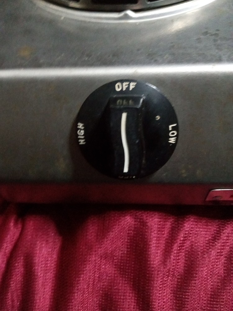 Vintage Silex hot plate double burner