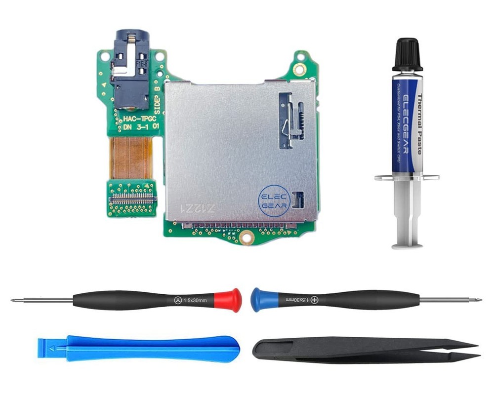Game Card Reader Replacement for Nintendo Switch HAC-001, Adapter Slot PCB Modul