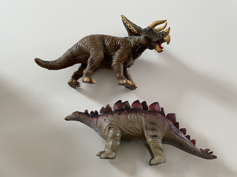 Vinyl Semi Soft Dinosaur Toy Figures