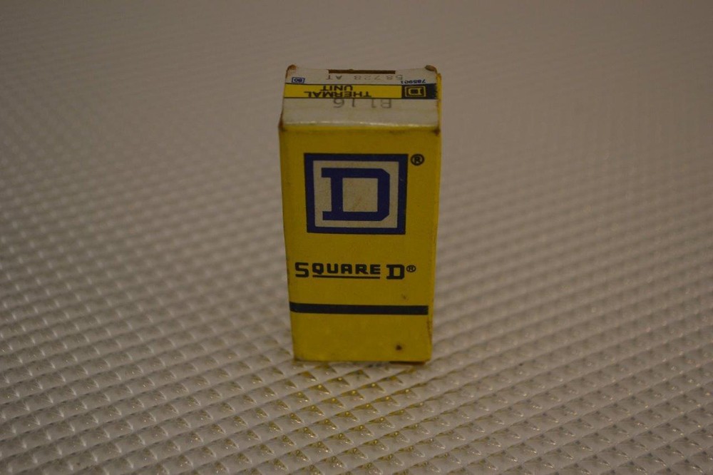 ONE NEW SQUARE D  OVERLOAD RELAY THERMAL UNIT B1 16.