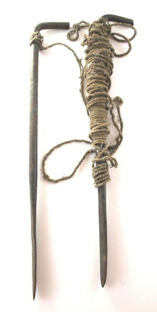 Antique Garden Row Marker String Line
