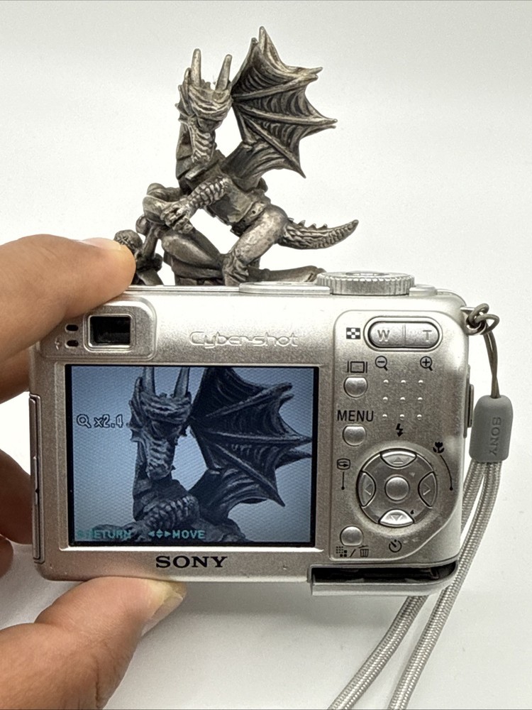 Sony Cyber-shot DSC-W1, CCD, Compact camera + 128MB MS *Please Read*