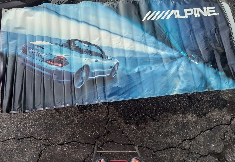 ALPINE VINYL BANNER